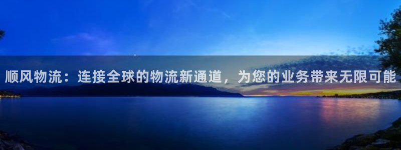 豪门国际技巧：顺风物流：连接全球的物