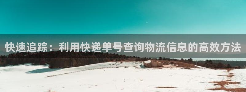 豪门国际注册登录链接：快速追踪：利用